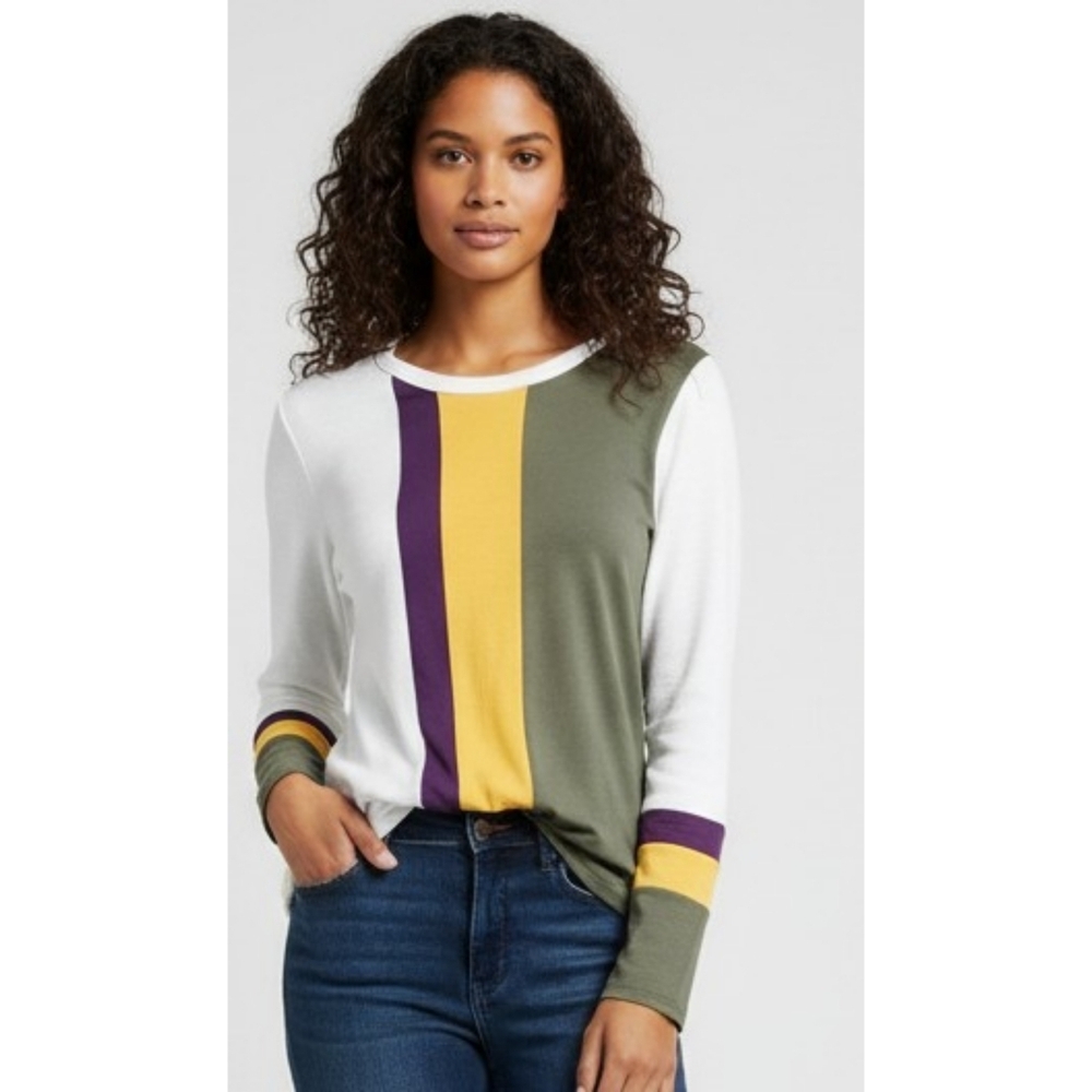 Hailey & Co Long sleeve Thermal top White Size M